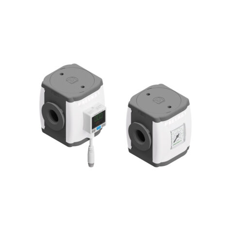 AIR INTAKE WITH PRESSURE GAUGE