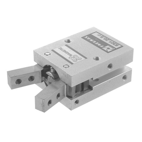 SERIES 6301 Pneumatic grippers angular
