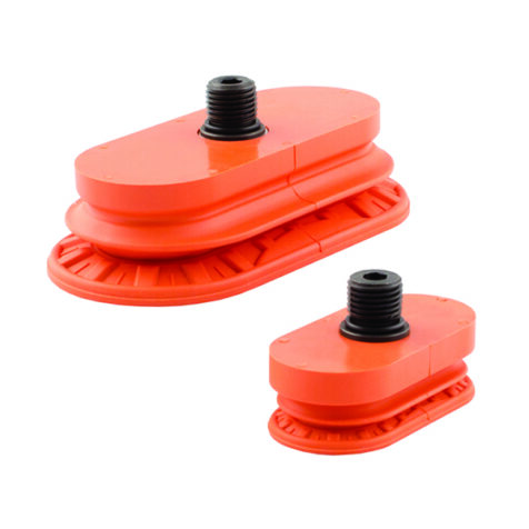 OVAL HIGH-FRICTION BELLOWS SUCTION CUP – SERIES 1900