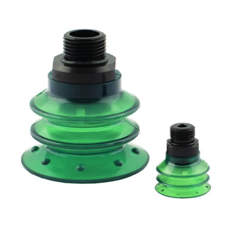 ROUND BELLOWS SUCTION CUP