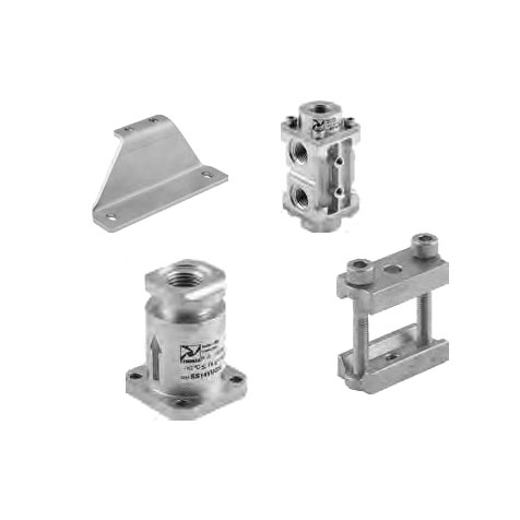 ACCESSORIES FOR SERIES STEEL LINE VALVES