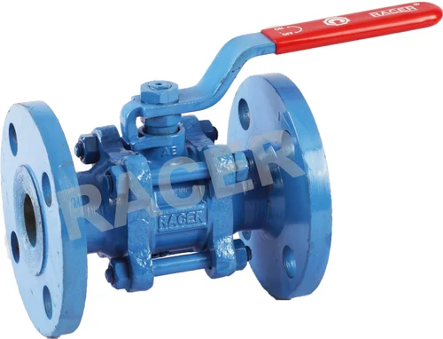C.S. Ball Valves Flange End