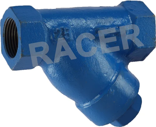 Cast Iron "Y" Type Strainer, Screw Ends, With S.S. Screen