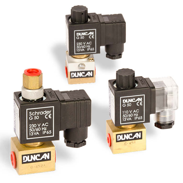 Direct Acting Midget Solenoid Valves
