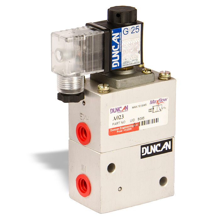 3/2 Vertical Poppet Valves