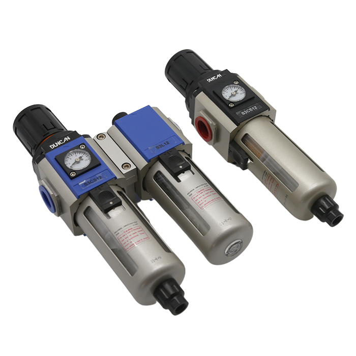 Maxflow Filter + Regulator + Lubricator - G1/4 - G 1